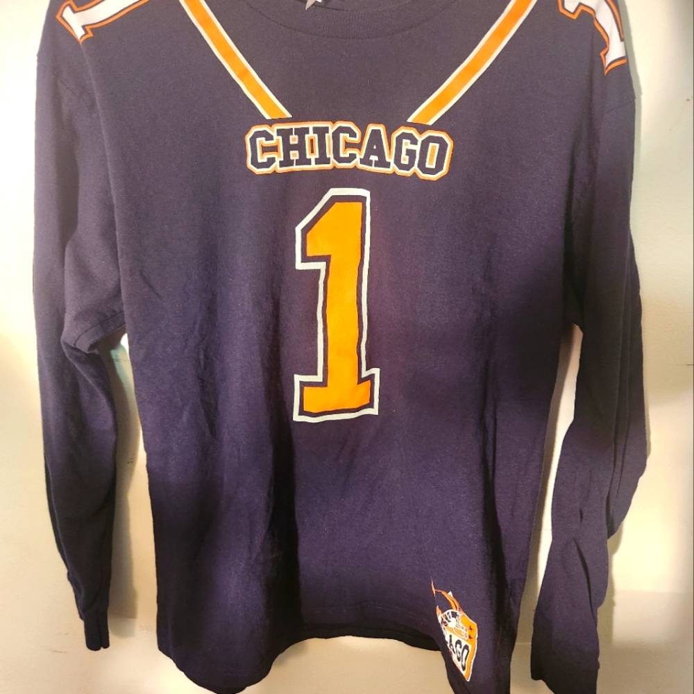 Suna mens chicaho long sleeved shirt size Large